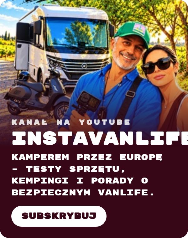 InstaVanLife – kanał o podróżach kamperem na YouTube